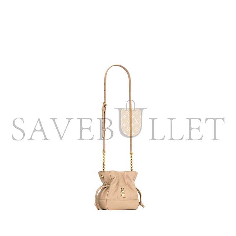 YSL JAMIE MINI SHOULDER POUCH IN LAMBSKIN 859174AAB329295 (15.5*14.5*8cm)